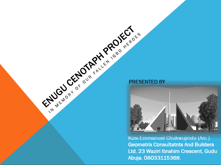 Enugu Cenotaph Project - A Design Proposal